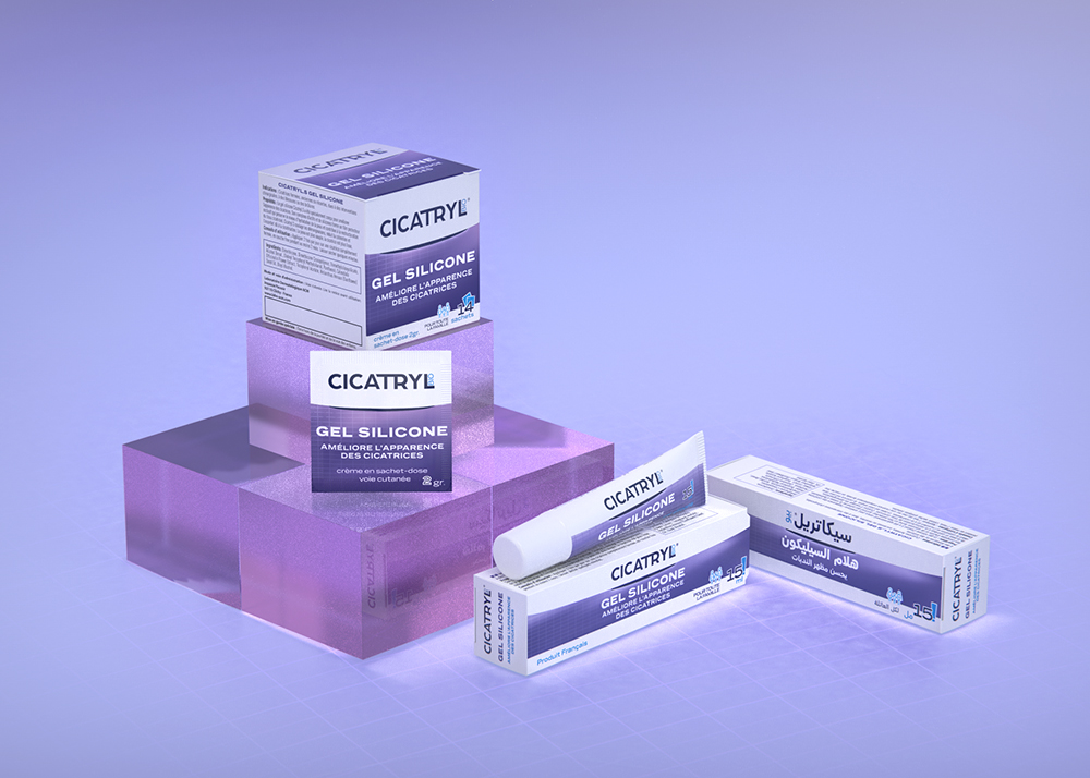 Cicatryl Bio - Création de l'identité de marque et du design packaging pour la gamme Gel Silicone