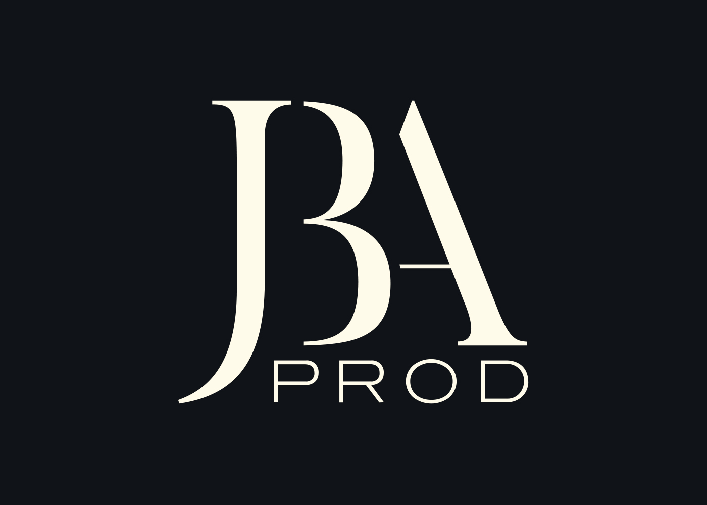 JBA Prod - Création du logo et de l'identité de marque