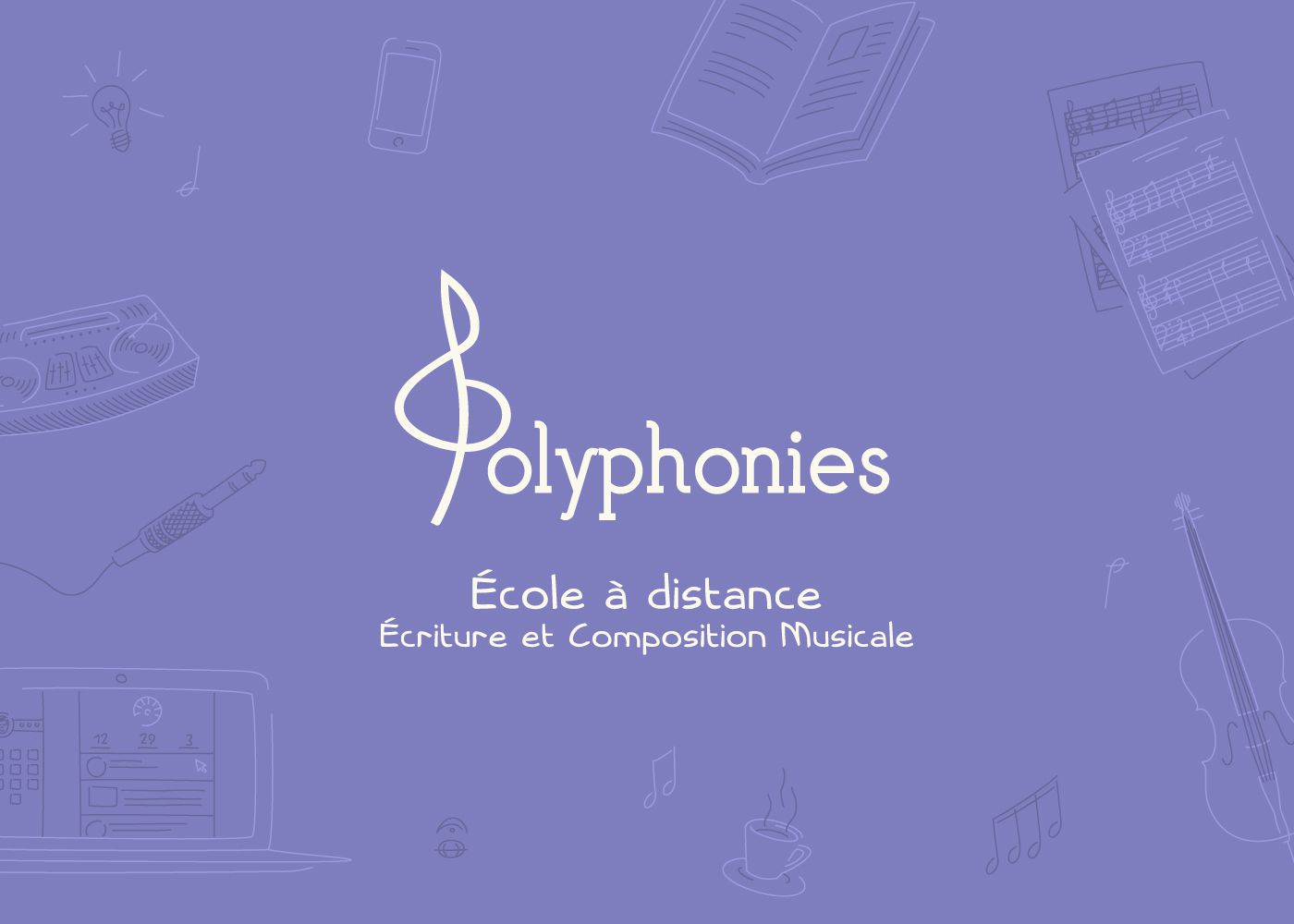 Polyphonies - Une autre idée de la composition musicale - Logo
