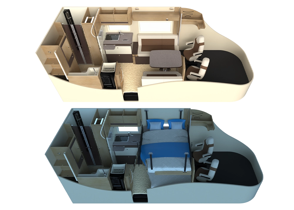 Autostar - Réalisation des plans 3D jour & nuit du Performance P600