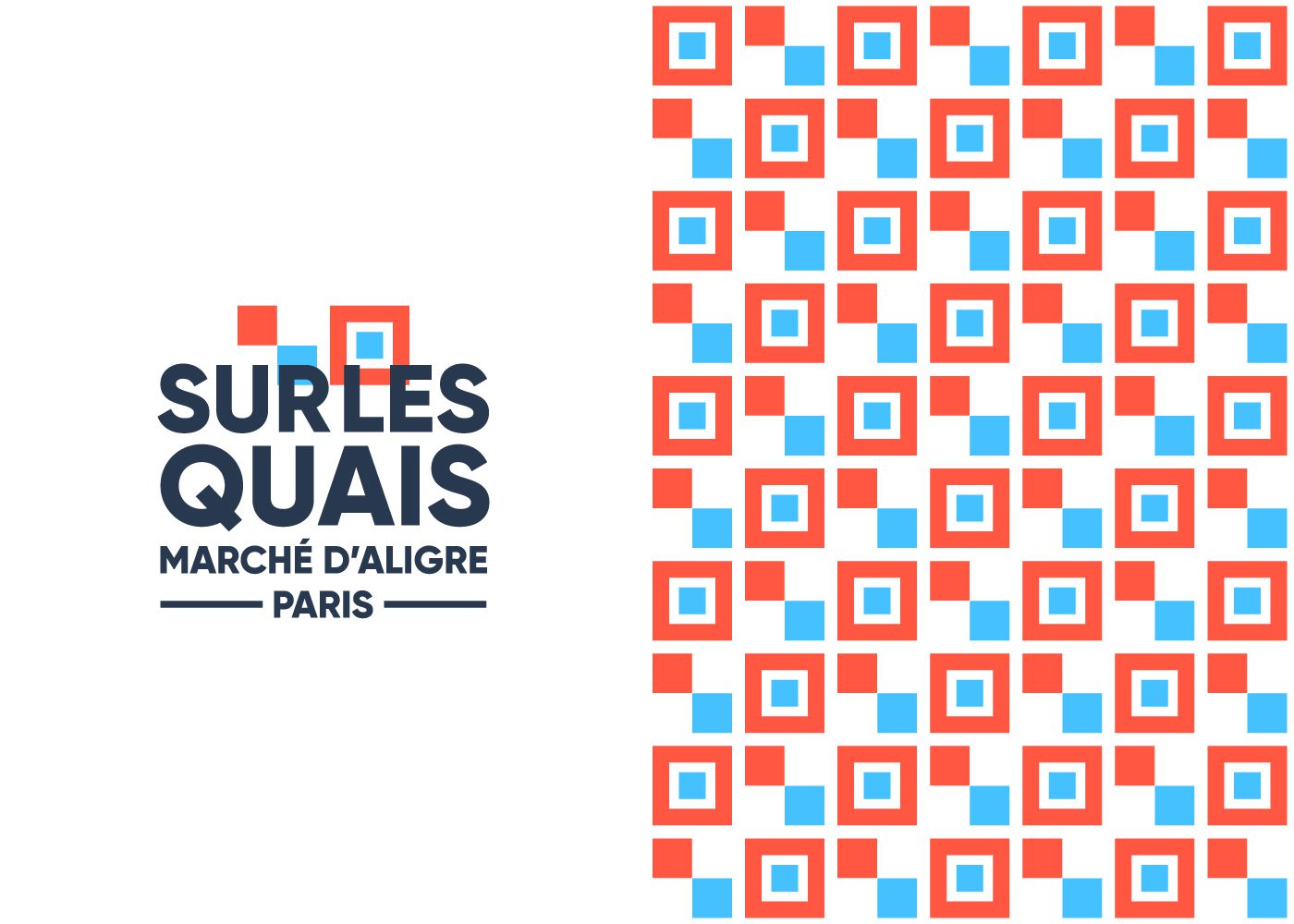 Sur les quais : logo & motif