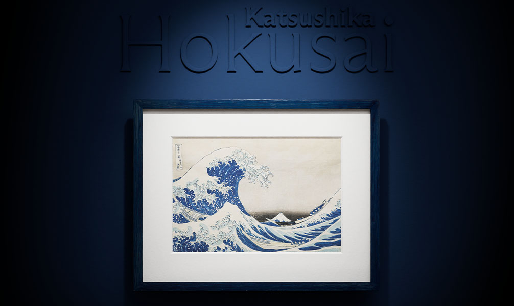 Christie's - Motion Design 2D & Direction Artistique pour l’animation de La Grande Vague de Kanagawa
